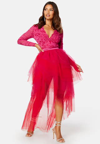 Two Tone Lace Dress