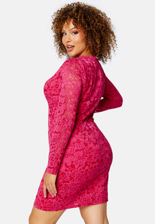 Two Tone Lace Dress