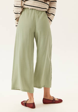 Wide Ankle Modal Trousers