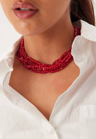 Biot Necklace Red