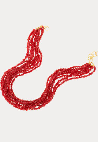 Biot Necklace Red