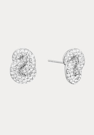 Knot Crystal Stud