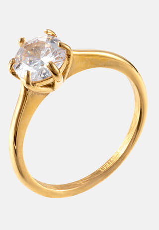 Small Diamond Ring