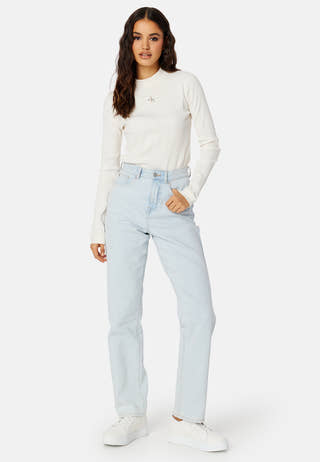 Badge Rib Long Sleeve