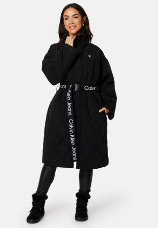 Belted Quilted Coat