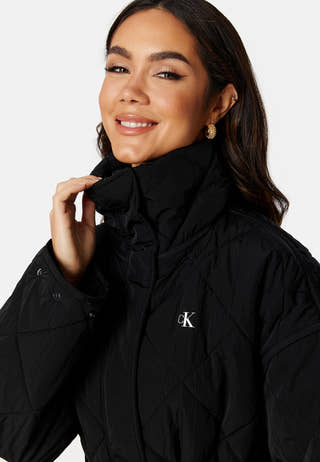 Belted Quilted Coat