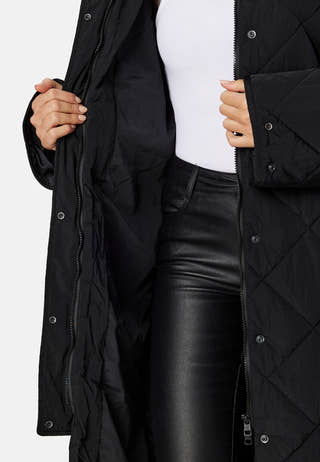 Belted Quilted Coat