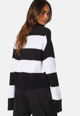Label Chunky Sweater
