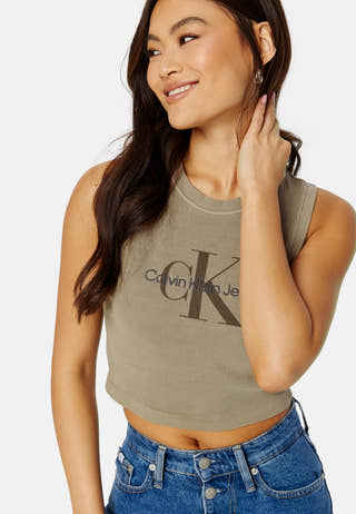 Mineral Dye Rib Tank Top