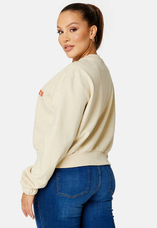 Plus Two Tone Monogram Crew Neck