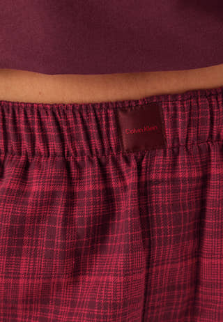 Ls Tee Flannel Pant Set