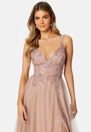 Glitter Evening Dress