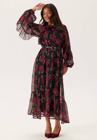 Frill Maxi Dress