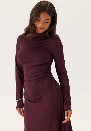 Ruched Long Dress