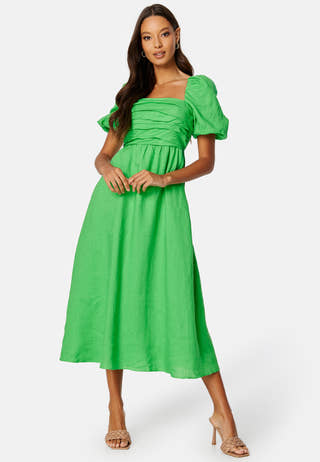 Dream Ruched Bodice Midi Dress