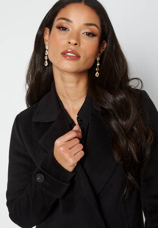 Jane Felled Wrap Coat
