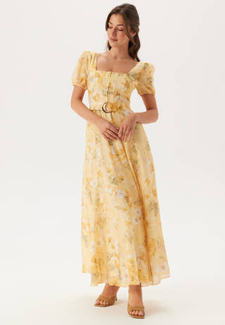Marigold Panel Midi Dress