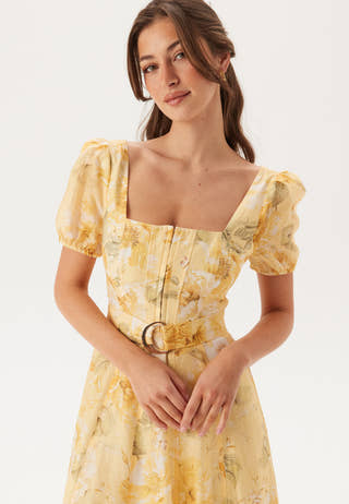 Marigold Panel Midi Dress