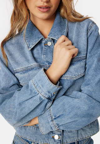 Cropped Denim Jacket
