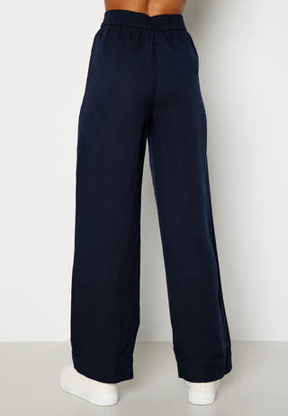Linen Viscose Pull-On Pants