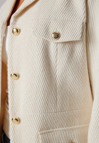 Slim Texture Blazer Jacket