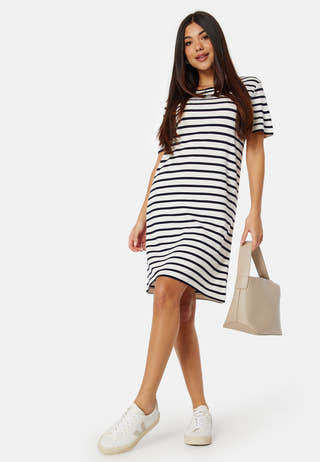 Striped SS T-Shirt Dress