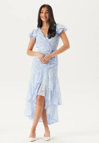 Chiffon Flutter High Low Dress
