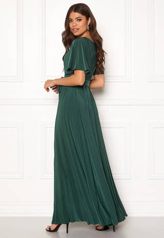 Flutter Sleeve Maxi Dress