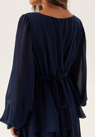 Long Sleeve Tiered Maxi Dress