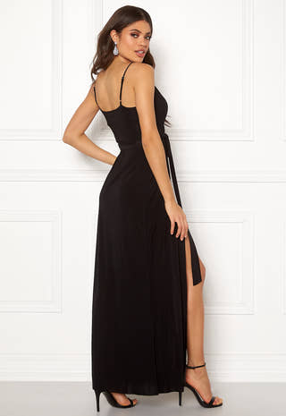 Wrap Front Maxi Dress