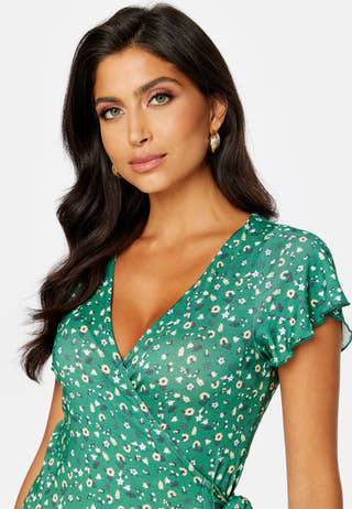 Amanda wrap dress