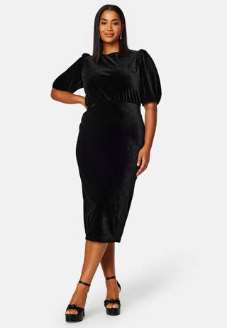 Irse Velvet Midi Dress
