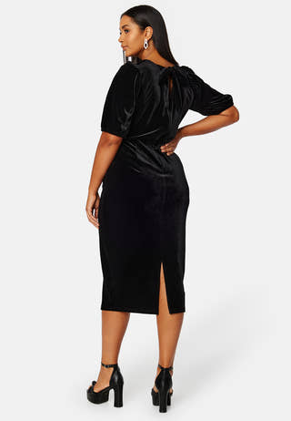 Irse Velvet Midi Dress