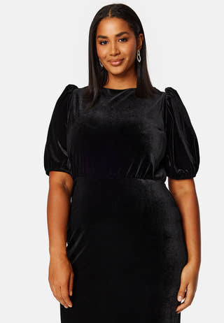 Irse Velvet Midi Dress