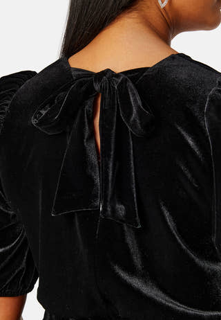 Irse Velvet Midi Dress