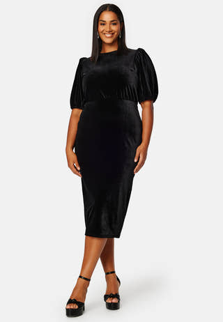 Irse Velvet Midi Dress