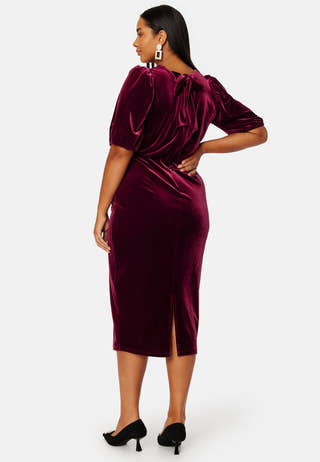 Irse Velvet Midi Dress