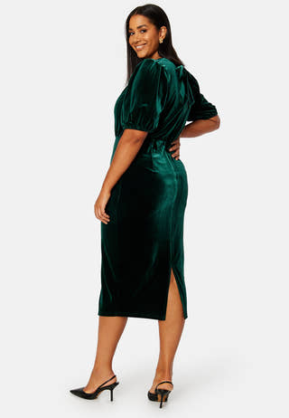 Irse Velvet Midi Dress