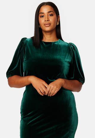 Irse Velvet Midi Dress
