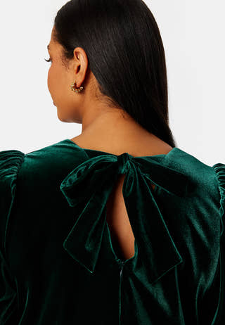 Irse Velvet Midi Dress