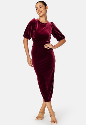 Irse Velvet Midi Dress