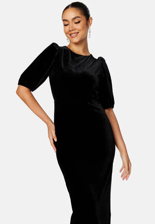 Irse Velvet Midi Dress