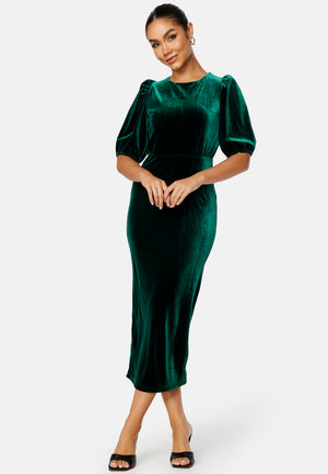 Irse Velvet Midi Dress
