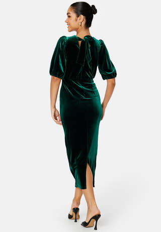 Irse Velvet Midi Dress