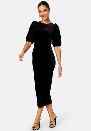 Irse Velvet Midi Dress