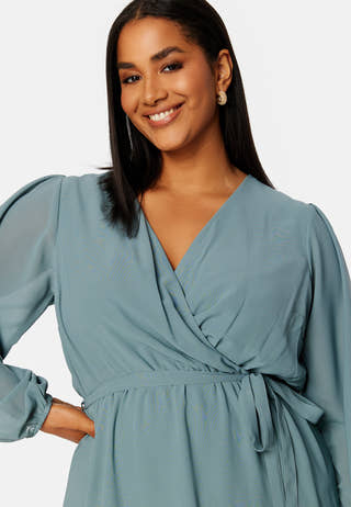 Linn midi Long Sleeve Dress
