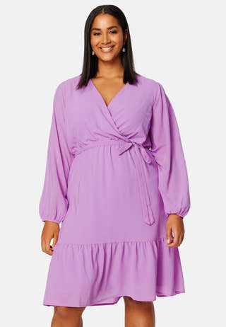 Linn midi Long Sleeve Dress