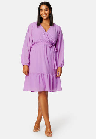 Linn midi Long Sleeve Dress