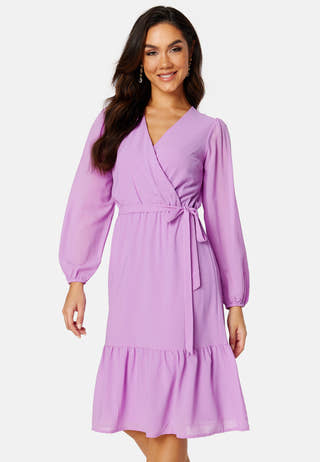 Linn midi Long Sleeve Dress