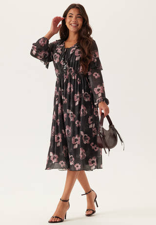 Mesh Frill Dress